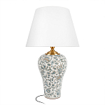 Настольная лампа с цветочной росписью Lamp Flower Painting варинант исполнения - 6 | Loft Concept в Казани