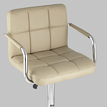 Барный стул с подлокотниками Honory Beige варинант исполнения - 7 | Loft Concept в Казани