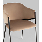 Стул Brace велюр капучино варинант исполнения - 2 | Loft Concept в Казани