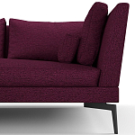 Мебельная ткань Шенилл фиолетовый цвет 138 см T4-27 варинант исполнения - 2 | Loft Concept в Казани