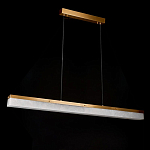 Подвесной светильник линейный из натурального камня Perfection of Geometry варинант исполнения - 5 | Loft Concept в Казани