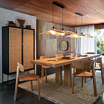 Шкаф с 2-мя дверцами из ротанга ручной работы Fuse Wicker Furniture варинант исполнения - 6 | Loft Concept в Казани