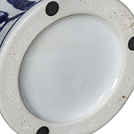 Ваза с бело-синей росписью и изображением цветов Blue & White Ornament варинант исполнения - 2 | Loft Concept в Казани