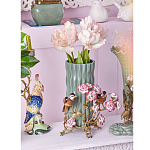 Ваза с птицами и цветами из фарфора с бронзовыми элементами Garden of Eden варинант исполнения - 5 | Loft Concept в Казани