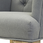 Кресло Mason Classical Armchair grey flax варинант исполнения - 4 | Loft Concept в Казани