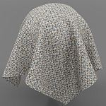 Мебельная ткань Шенилл серо-голубой цвет 142 см T4-47 варинант исполнения - 16 | Loft Concept в Казани