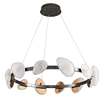 Люстра подвесная круглая с овальными плафонами Iona chandelier варинант исполнения - 5 | Loft Concept в Казани