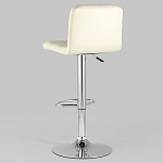 Барный стул с сиденьем молочного цвета Honory варинант исполнения - 5 | Loft Concept в Казани