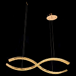 Люстра волнистой формы с фактурным хрустальным плафоном Light Delight варинант исполнения - 3 | Loft Concept в Казани