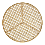 Столик приставной золотистый с орнаментом на столешнице Tanzania варинант исполнения - 2 | Loft Concept в Казани