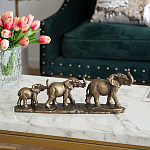 Композиция в виде семьи слонов Elephants Figurine варинант исполнения - 1 | Loft Concept в Казани