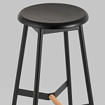 Черный барный стул Knopper варинант исполнения - 5 | Loft Concept в Казани