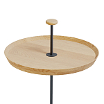 Pin журнальный столик из натурального дуба и бетона варинант исполнения - 1 | Loft Concept в Казани