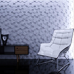 Гипсовая 3D Панель M-44 варинант исполнения - 2 | Loft Concept в Казани