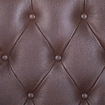 Кресло из натуральной кожи на 4-х деревянных ножках из массива бука Thomas Armchair brown варинант исполнения - 6 | Loft Concept в Казани