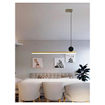 Люстра линейная светодиодная в минималистичном стиле New Age of Light варинант исполнения - 4 | Loft Concept в Казани