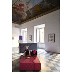 Дизайнерский модульный диван волнистой формы с цветным принтом Poltronova Superonda Sofa варинант исполнения - 10 | Loft Concept в Казани