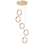 Люстра светодиодная Golden Shackle варинант исполнения - 3 | Loft Concept в Казани