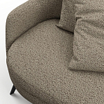 Мебельная ткань Шенилл коричневый цвет 138 см T4-28 варинант исполнения - 5 | Loft Concept в Казани