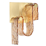 Бра волнистой формы из фактурного стекла Wave варинант исполнения - 5 | Loft Concept в Казани