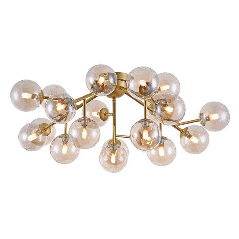 Потолочный светильник Dallas G9X20 Золотой Черный в Казани | Loft Concept 