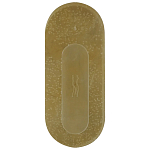 Подставка под благовония из эпоксидной смолы шампань Epoxy Resin Flowers Incense Oval Stand Champagne варинант исполнения - 1 | Loft Concept в Казани