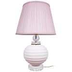 Настольная лампа керамическая Pink lampshade варинант исполнения - 1 | Loft Concept в Казани