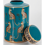 Ваза фарфоровая с крышкой Leopard Ccollection варинант исполнения - 2 | Loft Concept в Казани