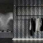 Гипсовая 3D панель с принтографией PM-101 варинант исполнения - 3 | Loft Concept в Казани