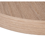 Столик журнальный круглый со светлым шпоном Light Veneer Table варинант исполнения - 4 | Loft Concept в Казани