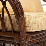 Комплект уличной мебели из ротанга Clara коричневый варинант исполнения - 5 | Loft Concept в Казани