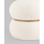 Пуф Полли S тедди белый варинант исполнения - 2 | Loft Concept в Казани