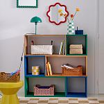 Настенное зеркало с волнистой рамой Mune Mirror Red варинант исполнения - 6 | Loft Concept в Казани