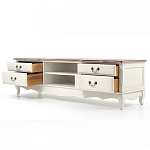 ТВ-тумба в стиле прованс из массива берёзы Interiors Romance варинант исполнения - 3 | Loft Concept в Казани