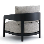 Кресло с каркасом из массива ясеня Deniaud Ash Grey Armchair варинант исполнения - 10 | Loft Concept в Казани