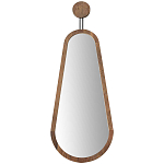 Зеркало в  деревянной раме Pear Wooden Mirror варинант исполнения - 1 | Loft Concept в Казани