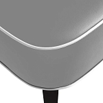 Квадратный мягкий пуф на черных ножках Winton Pouf Square варинант исполнения - 8 | Loft Concept в Казани