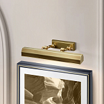 Светильник для картин с призматическим плафоном и двойными регулируемыми шарнирами Elstead Lighting варинант исполнения - 15 | Loft Concept в Казани