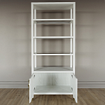 Стеллаж со стеклянными полками Elsa Dreams White варинант исполнения - 3 | Loft Concept в Казани