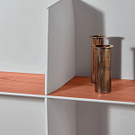 Дизайнерский стеллаж с вертикальными и горизонтальными полками Gio Ponti D.357.1 D.357.2 Rack варинант исполнения - 2 | Loft Concept в Казани