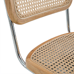 Офисный стул из ротанга на колёсах June Rattan Wicker Chair варинант исполнения - 5 | Loft Concept в Казани