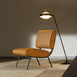 Дизайнерское кресло без подлокотников Gio Ponti ROUND D.154.5 Armchair варинант исполнения - 7 | Loft Concept в Казани