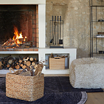 Пуф из шерсти Berthe Fluffy Pouf варинант исполнения - 3 | Loft Concept в Казани