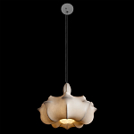 Подвесной светильник с белым фигурным абажуром и мягкими волнистыми краями Cloud Motion  варинант исполнения - 3 | Loft Concept в Казани