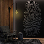 Барельеф FINGERPRINT варинант исполнения - 3 | Loft Concept в Казани