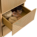 Шкаф с геометрическим рисунком на дверцах Anders Light Wood варинант исполнения - 5 | Loft Concept в Казани