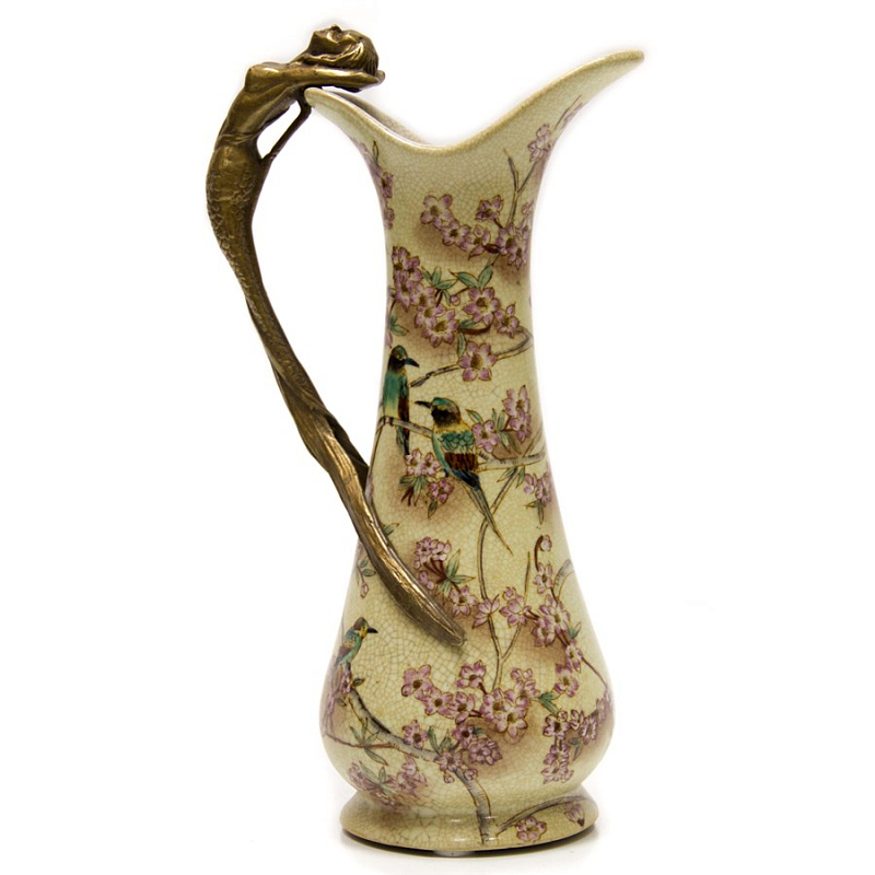 Кувшин Birds in Sakura Мульти Бронза в Казани | Loft Concept 