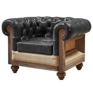 Кресло Deconstructed Chesterfield Armchair