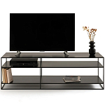 ТВ-тумба стальная с полками Chad TV-Stand варинант исполнения - 3 | Loft Concept в Казани