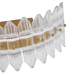 Бра с декоративными элементами в виде лепестков Round Light Flashing варинант исполнения - 4 | Loft Concept в Казани